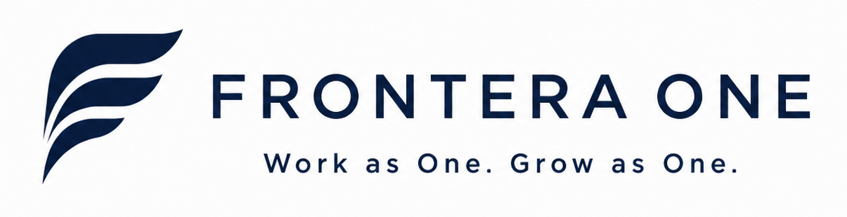 FRONTERA ONE — Work as One. Grow as One.